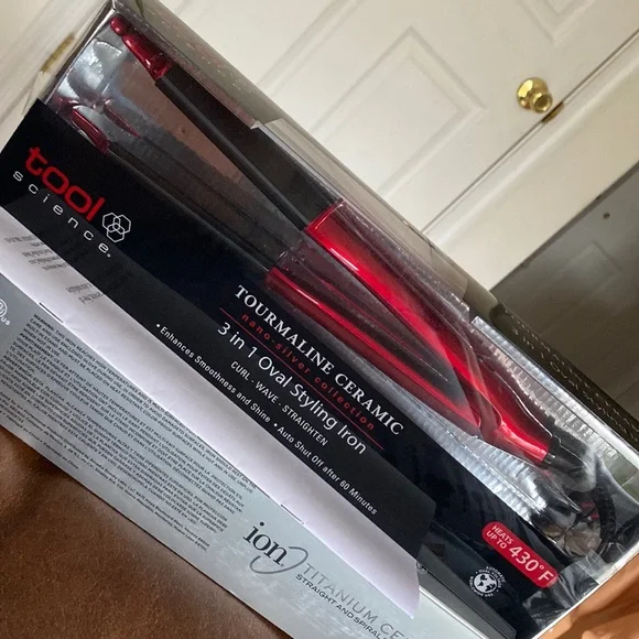 tool science Hair Tool Science Tourmaline Ceramic 3 In Oval